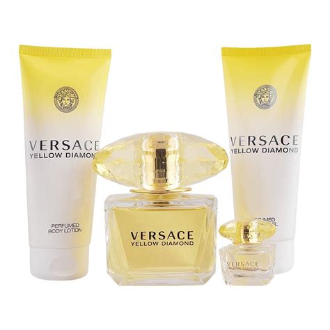 versace yellow diamond gift set with bag|cheapest versace yellow diamonds.